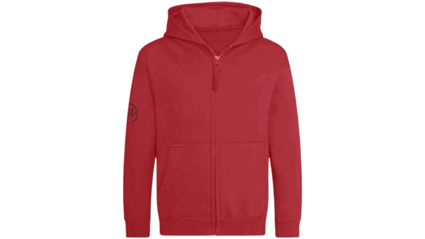 'PLAY YOGA' Zip Hoodie (Girls) - Image 10