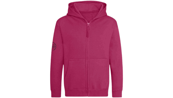 'PLAY YOGA' Zip Hoodie (Girls) - Image 6