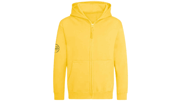 'PLAY YOGA' Zip Hoodie (Girls) - Image 2