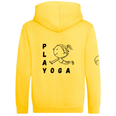 'PLAY YOGA' Zip Hoodie (Girls)