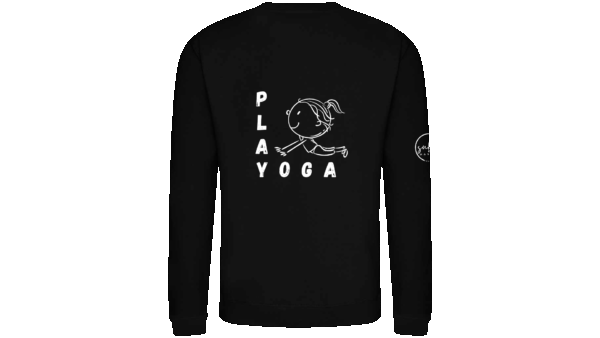 'PLAY YOGA'  Sweatshirt (Girls) - Image 15