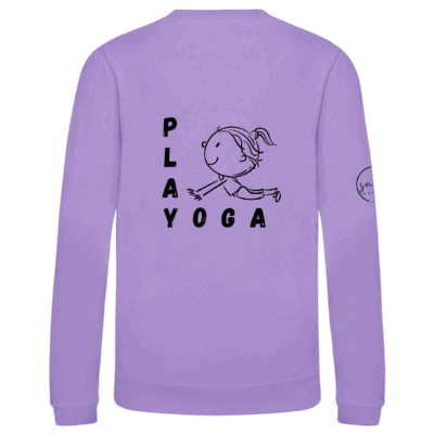 'PLAY YOGA'  Sweatshirt (Girls)