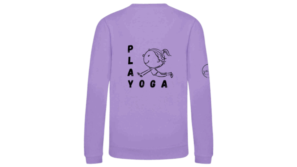 'PLAY YOGA'  Sweatshirt (Girls)