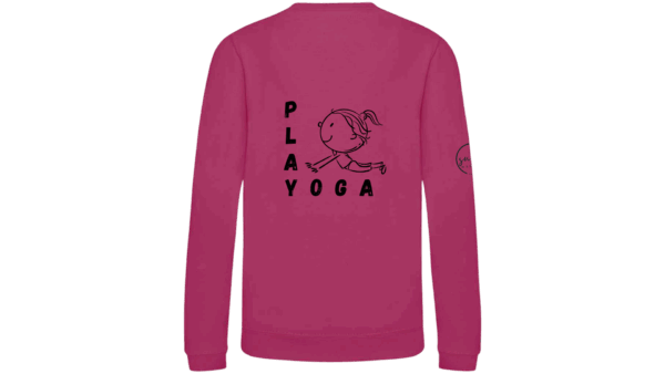 'PLAY YOGA'  Sweatshirt (Girls) - Image 7