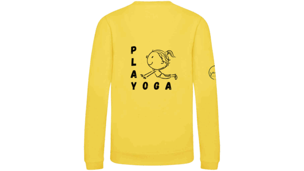 'PLAY YOGA'  Sweatshirt (Girls) - Image 5