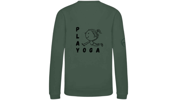 'PLAY YOGA'  Sweatshirt (Girls) - Image 3