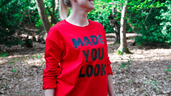 'MADE YOU LOOK' - Long Sleeve Tee (Female) - Image 8