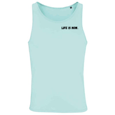 'Life is now.' - Vest (Gender Neutral)