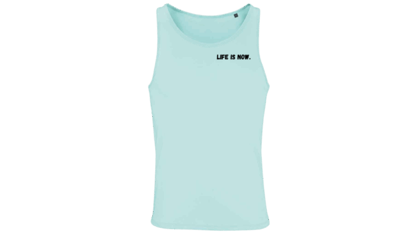'Life is now.' - Vest (Gender Neutral)