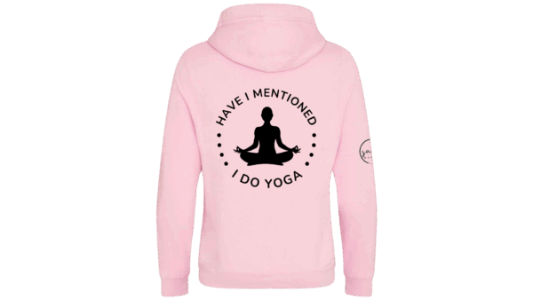 'Have I mentioned I do YOGA' - Overhead Snuggly Hood (Gender Neutral) - Image 11