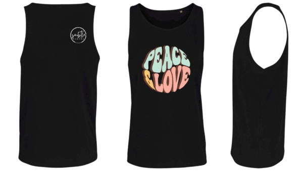 'Peace & Love' - Vest (Gender Neutral) - Image 5