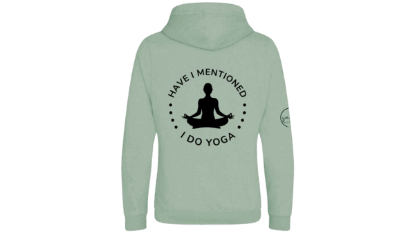'Have I mentioned I do YOGA' - Overhead Snuggly Hood (Gender Neutral) - Image 7