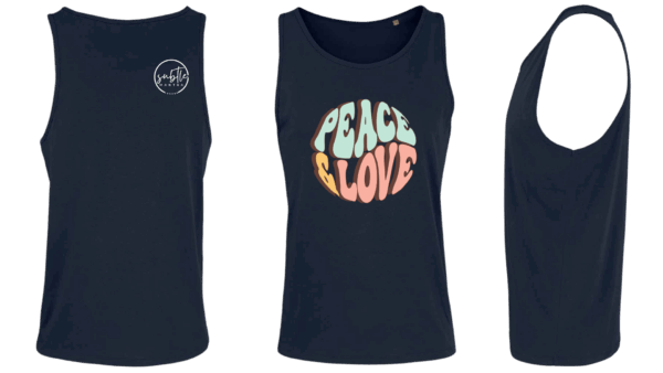 'Peace & Love' - Vest (Gender Neutral) - Image 7