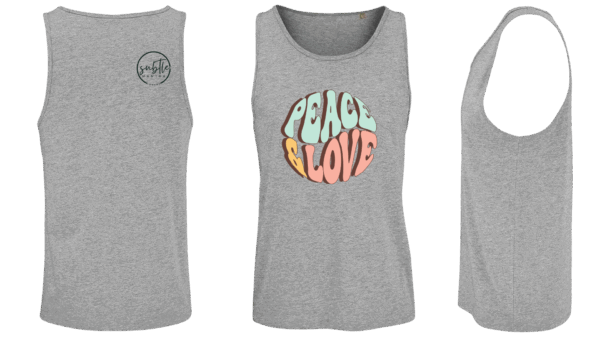 'Peace & Love' - Vest (Gender Neutral) - Image 6