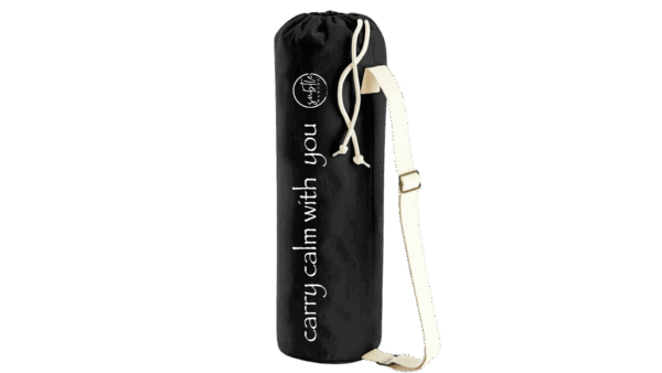 Carry calm with you - Organic Yoga Mat Bag - Image 4