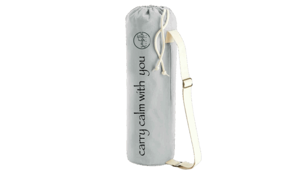 Carry calm with you - Organic Yoga Mat Bag - Image 3