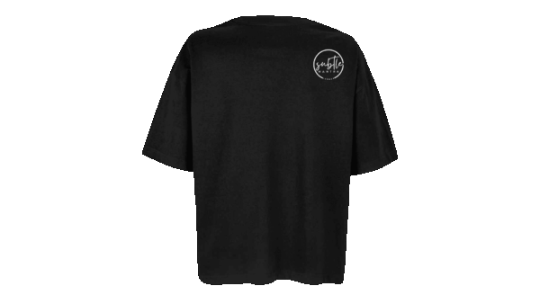 'CHILL' - Oversized Organic Cotton T-Shirt (Female) - Image 8