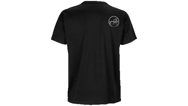 'Don't panic it's organic.' - Oversized Organic T-Shirt (Male) - Image 8