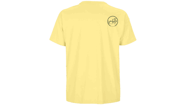 'Don't panic it's organic.' - Oversized Organic T-Shirt (Male) - Image 11