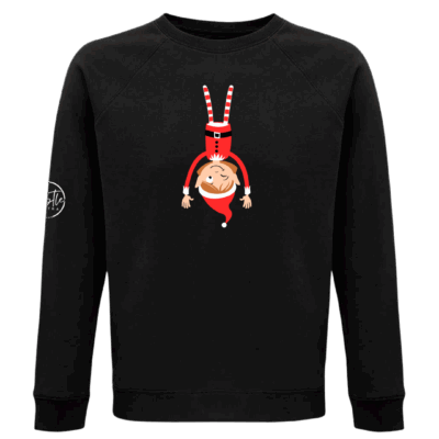 Christmas Jumper Elf Black