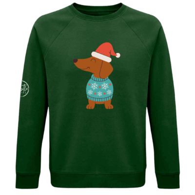 Christmas Jumper Dog - Green