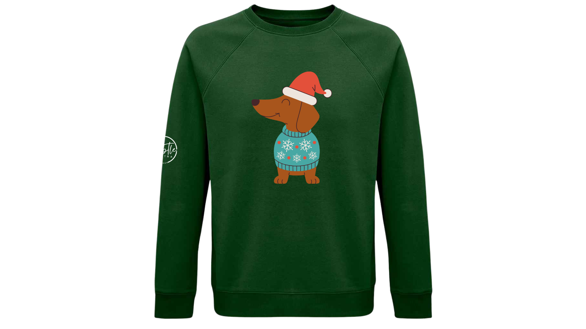 Christmas Jumper Dog - Green