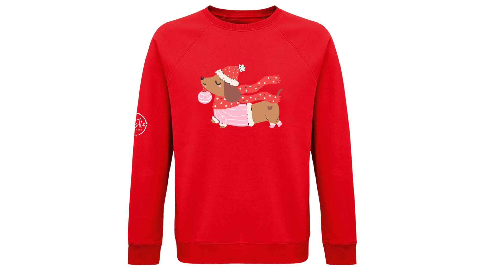 Christmas Jumper Doggie Red